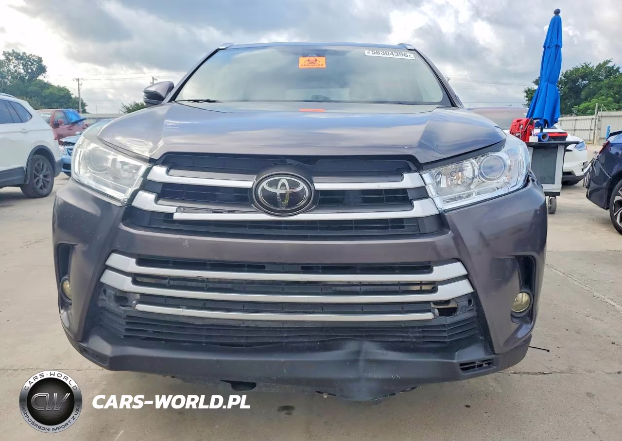 2017 Toyota Highlander Xle VIN:5TDKZRFH3HS526048 - 5
