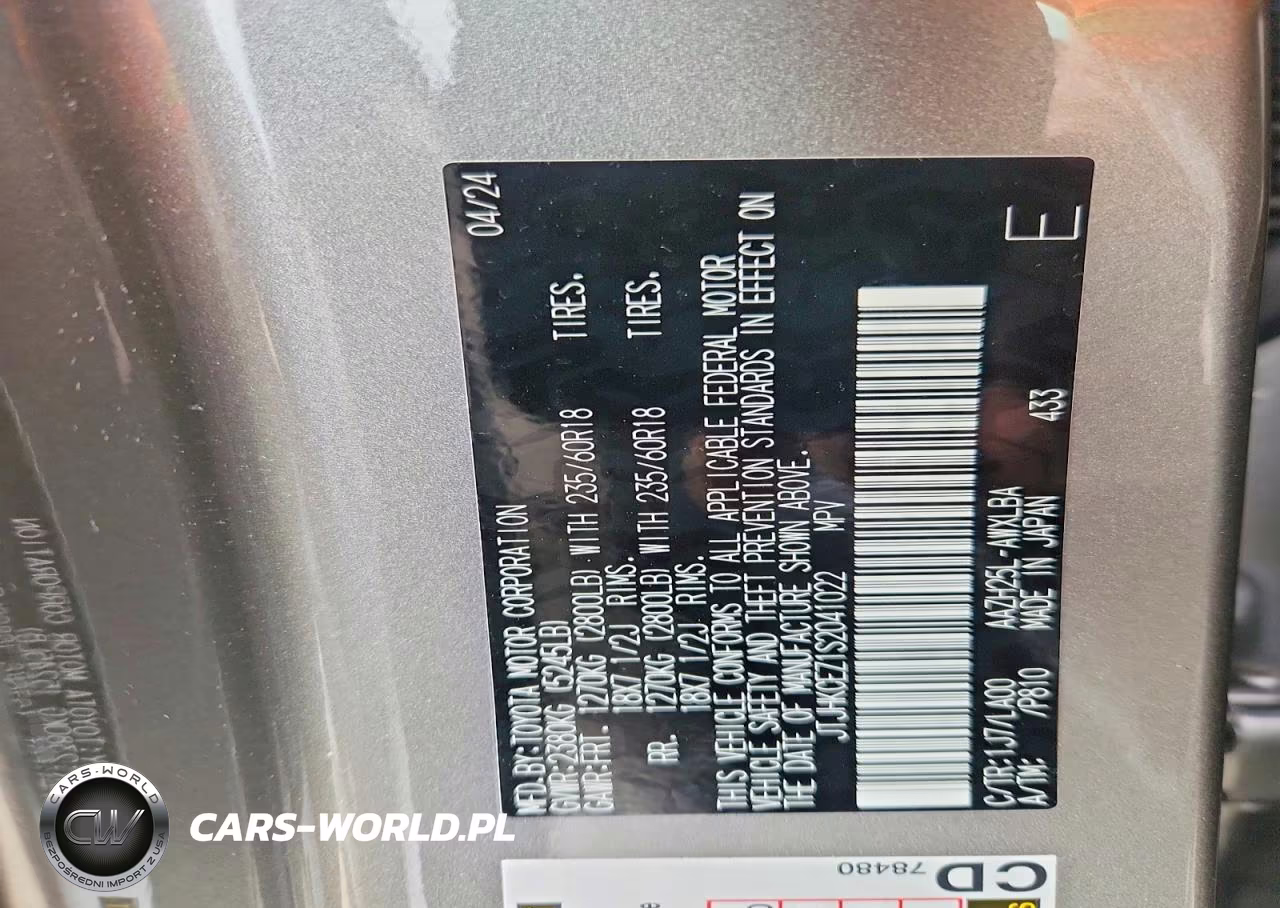 2025 Lexus Nx 350 VIN:JTJHKCEZ1S2041022 - 13