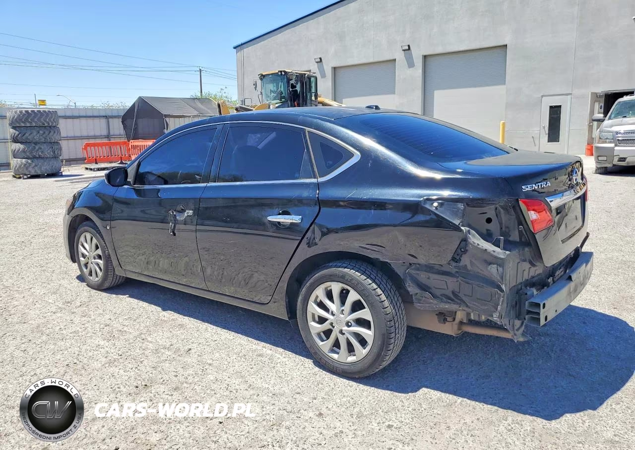 2018 Nissan Sentra Sv VIN:3N1AB7AP9JY250026 - 2