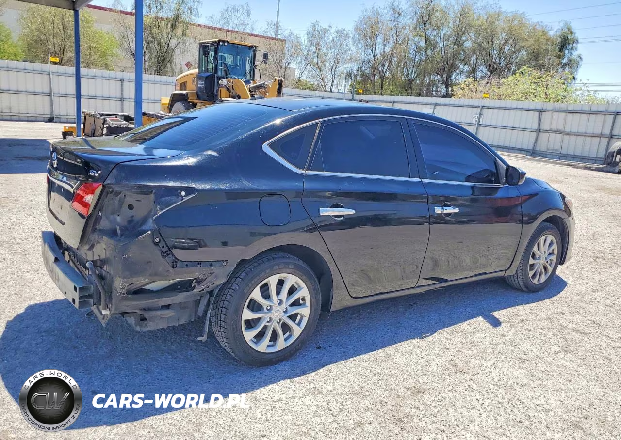 2018 Nissan Sentra Sv VIN:3N1AB7AP9JY250026 - 3