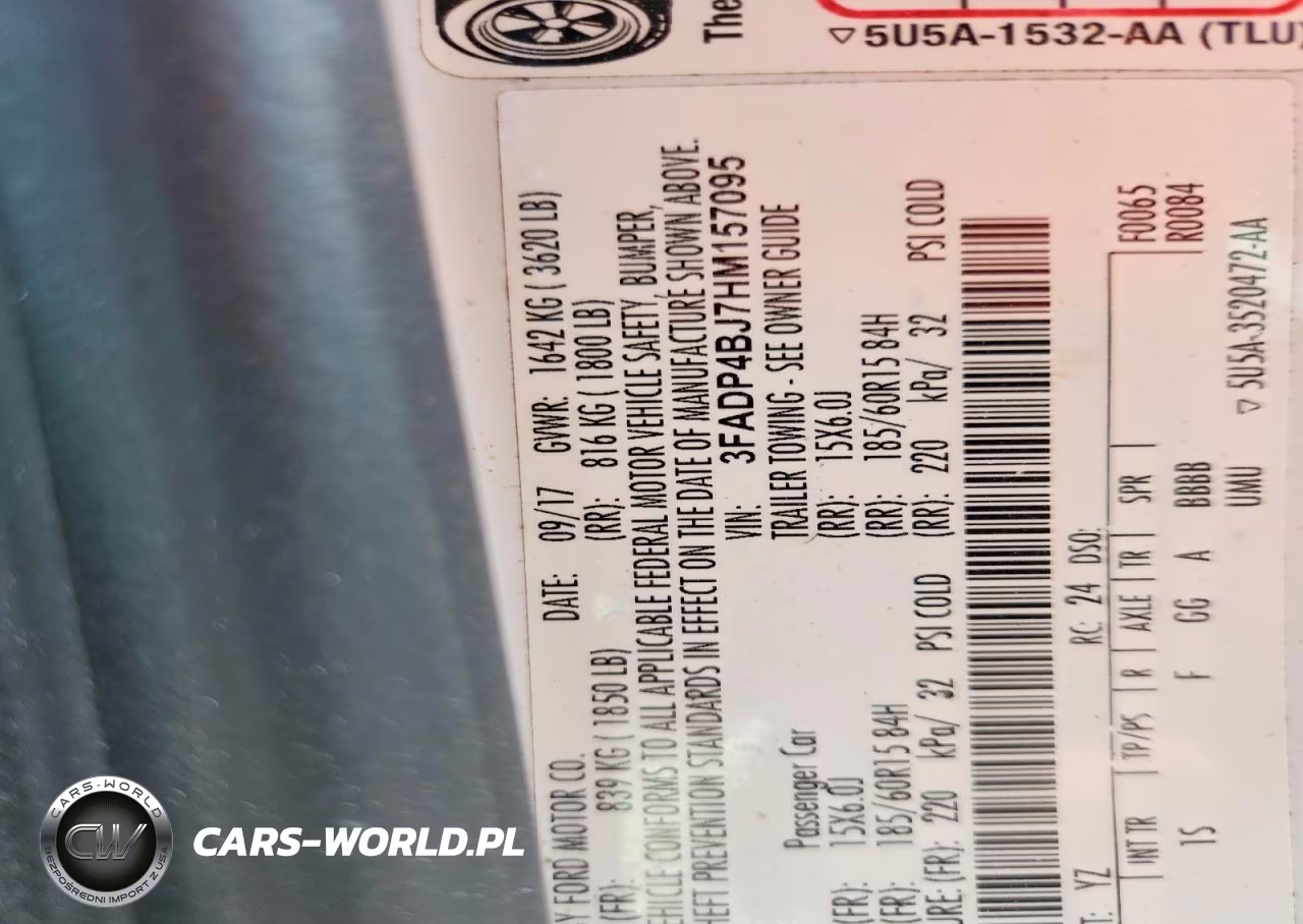 2017 Ford Fiesta Se VIN:3FADP4BJ7HM157095 - 12