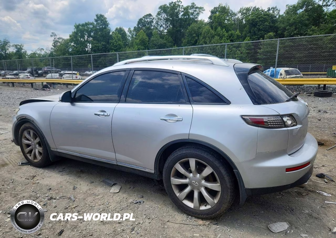 2008 Infiniti Fx35 Base VIN:JNRAS08W98X204077 - 2
