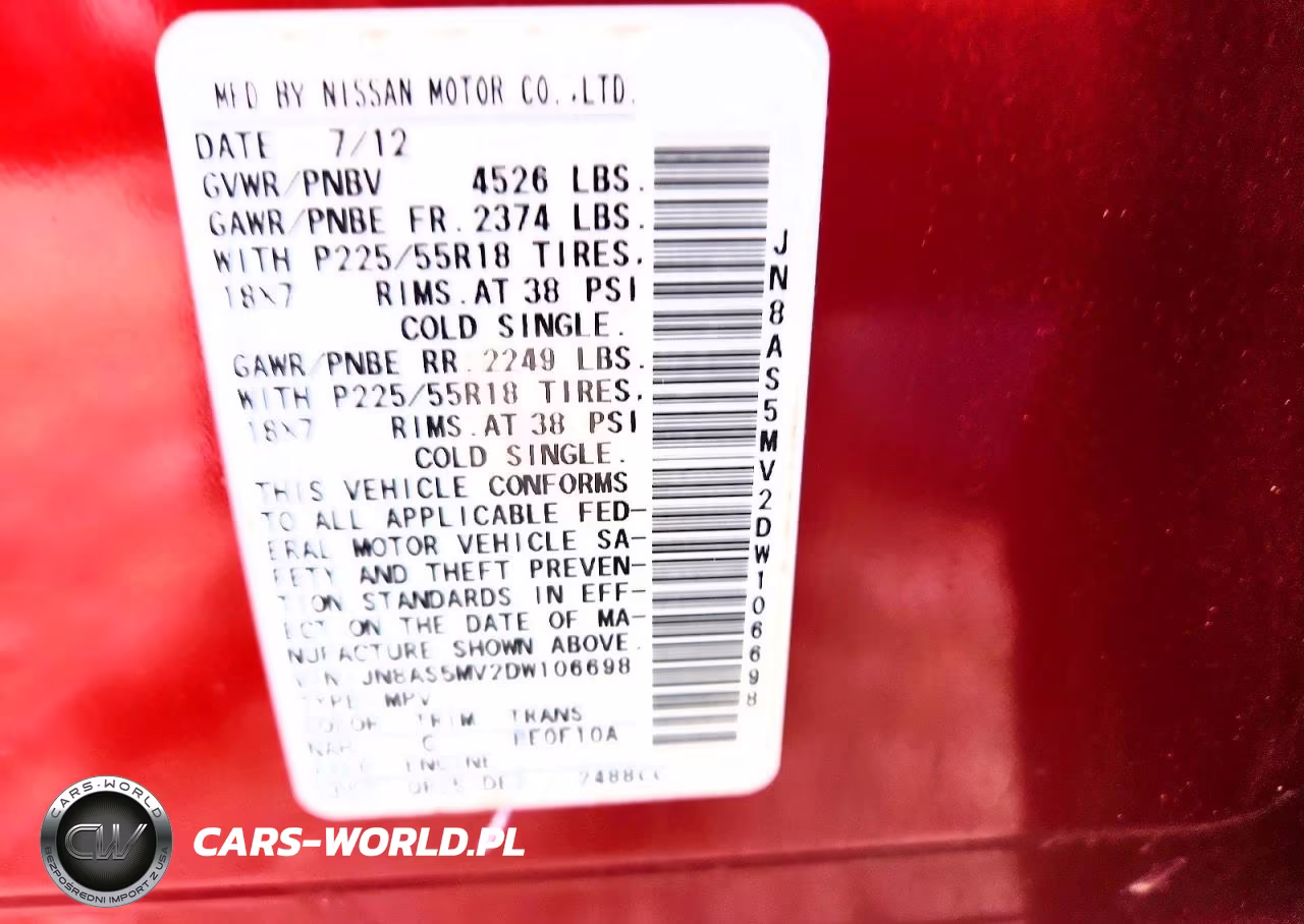2013 Nissan Rogue S VIN:JN8AS5MV2DW106698 - 13
