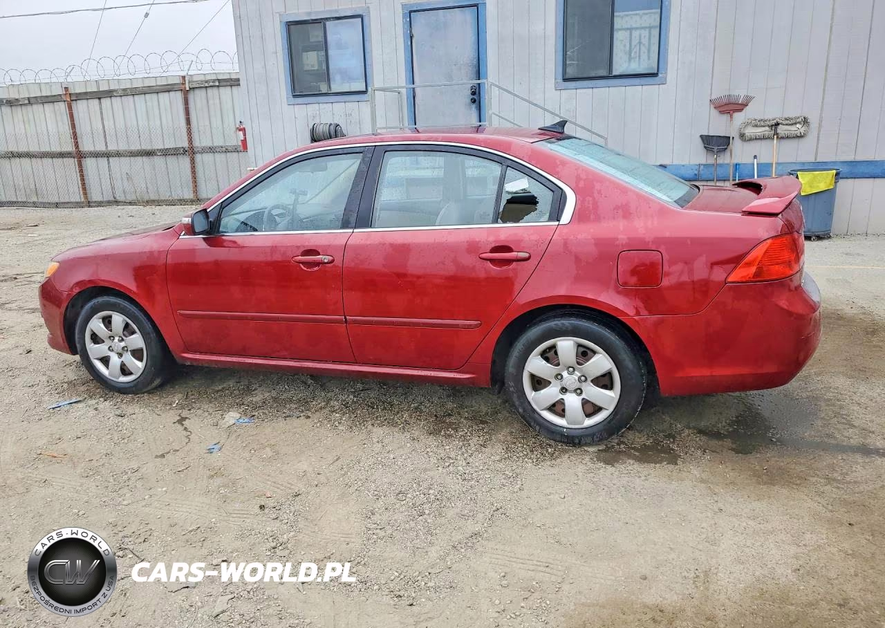 2009 Kia Optima Lx VIN:KNAGE228195354007 - 2