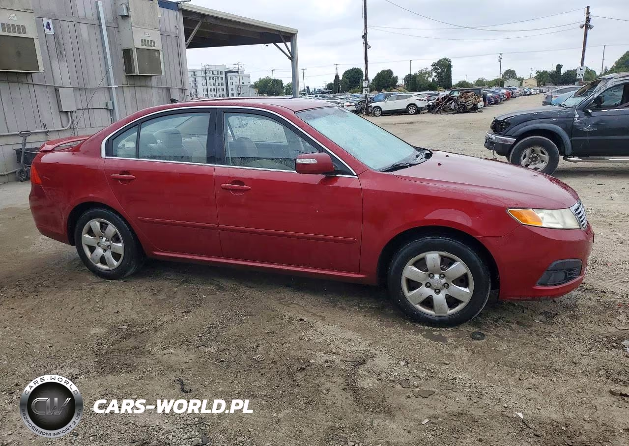 2009 Kia Optima Lx VIN:KNAGE228195354007 - 4