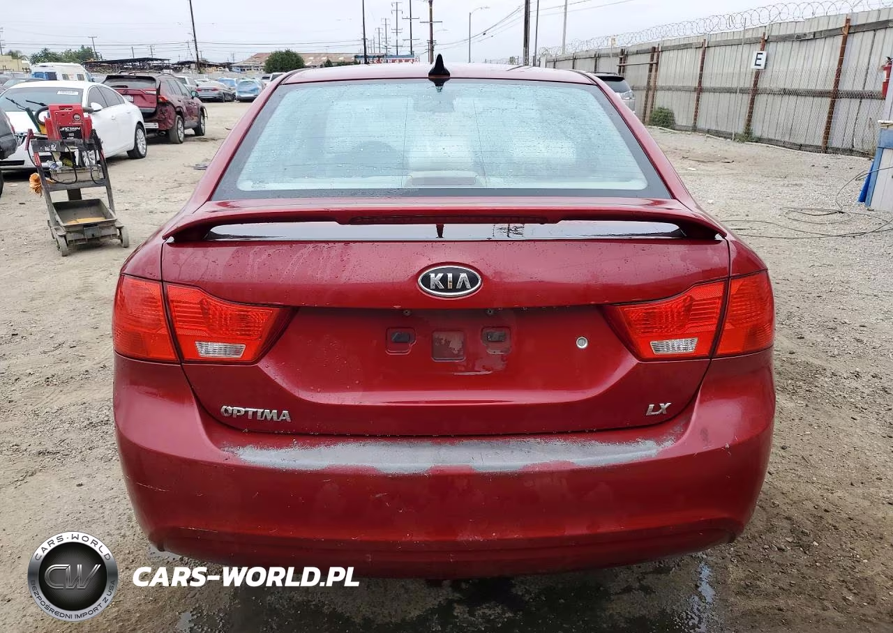 2009 Kia Optima Lx VIN:KNAGE228195354007 - 6