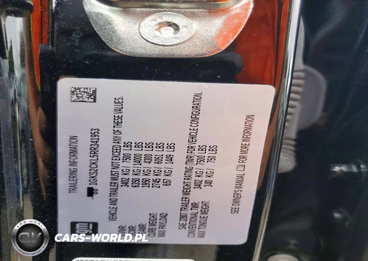2024 GMC Yukon At4 VIN:1GKS2CKL5RR341953 - 13