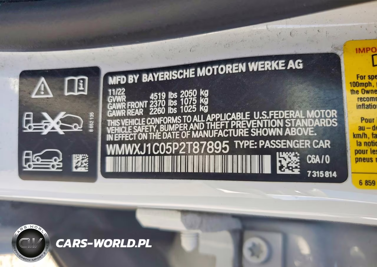 2023 Mini Cooper S Clubman All4 VIN:WMWXJ1C05P2T87895 - 13