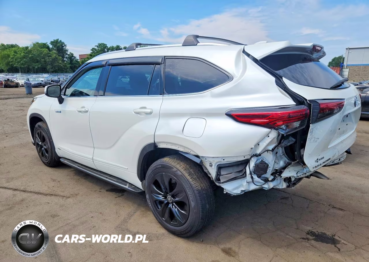 2021 Toyota Highlander Hybrid Xle VIN:5TDGBRCH5MS526223 - 2