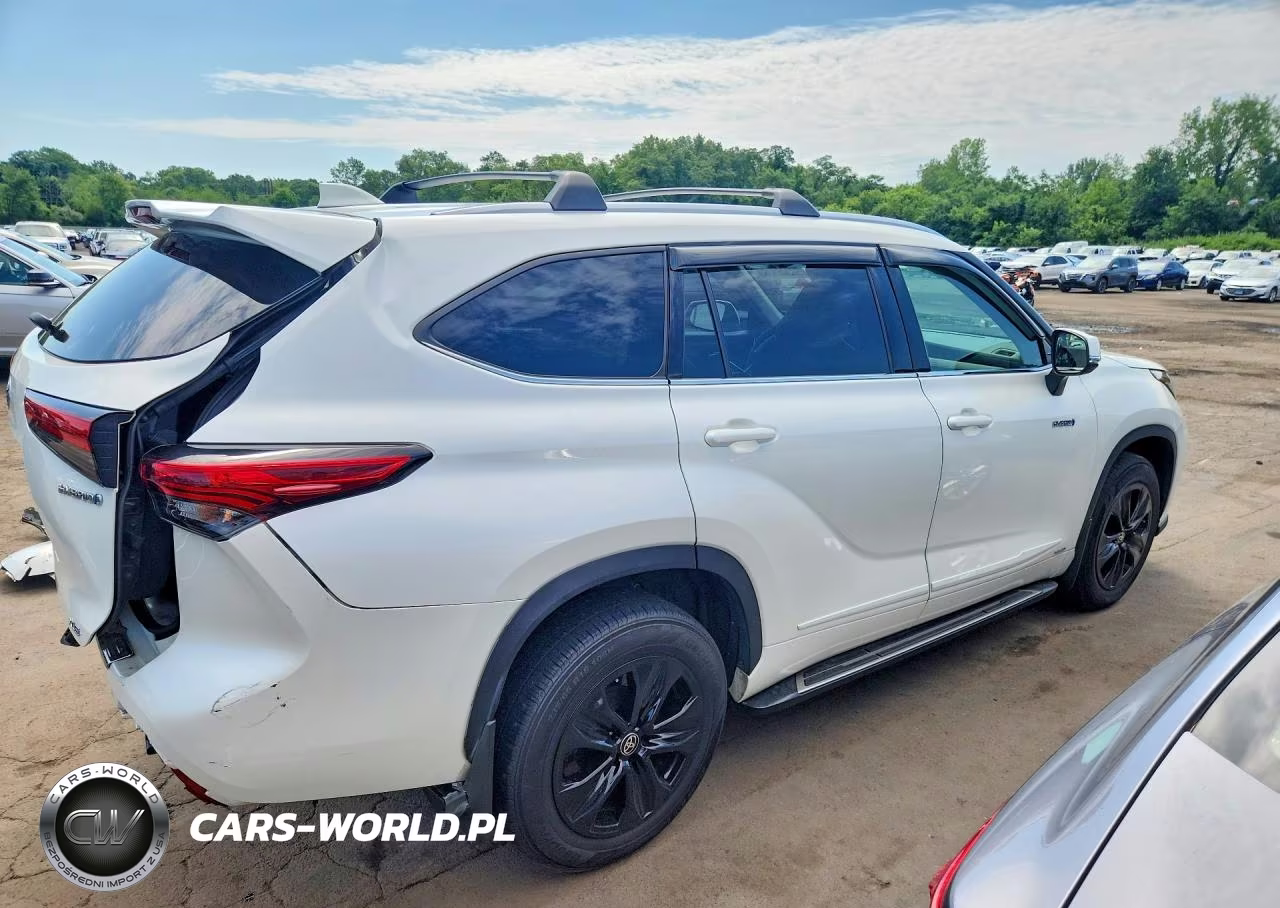 2021 Toyota Highlander Hybrid Xle VIN:5TDGBRCH5MS526223 - 3