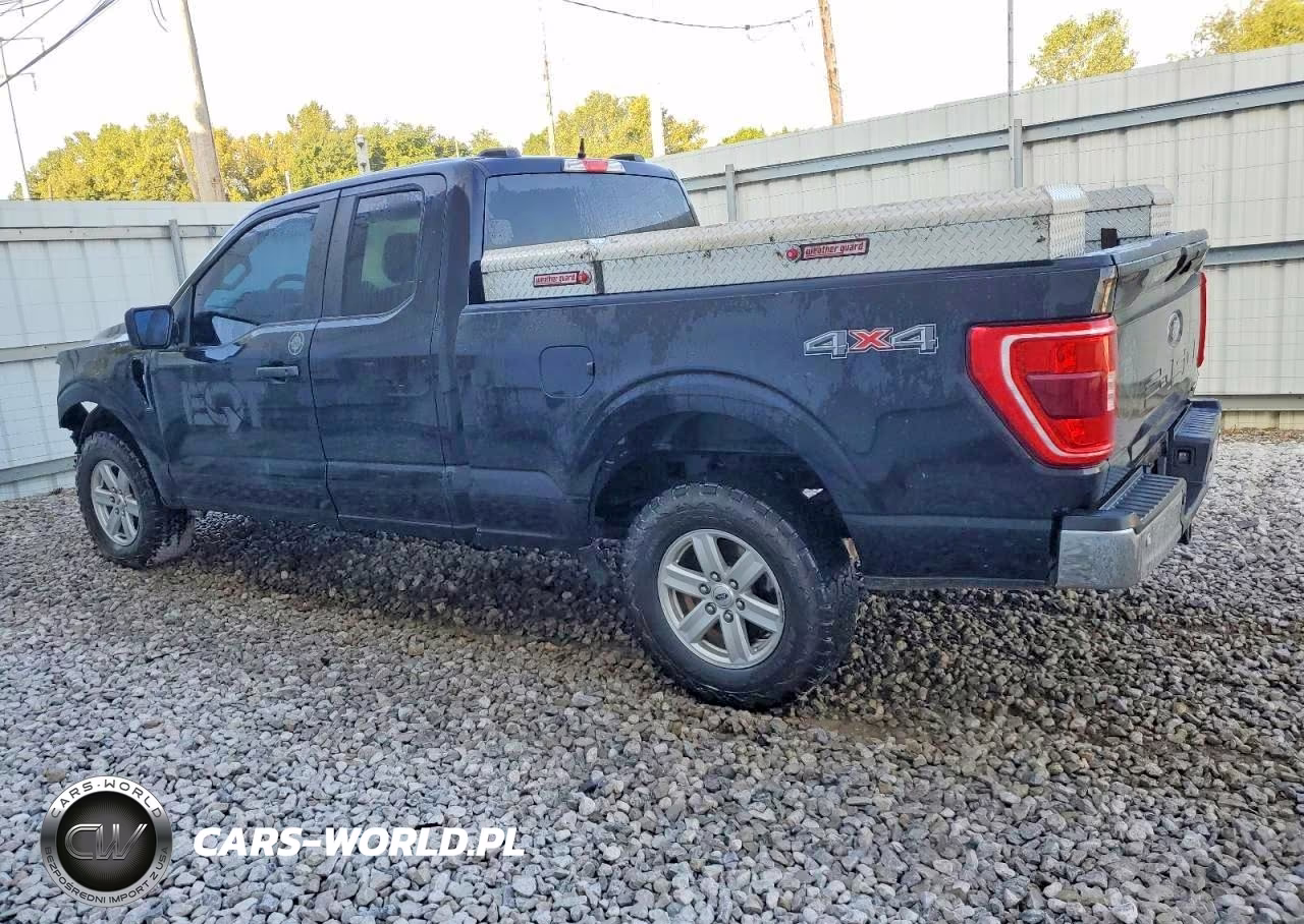 2021 Ford F150 Super Cab VIN:1FTFX1E83MKD45043 - 2