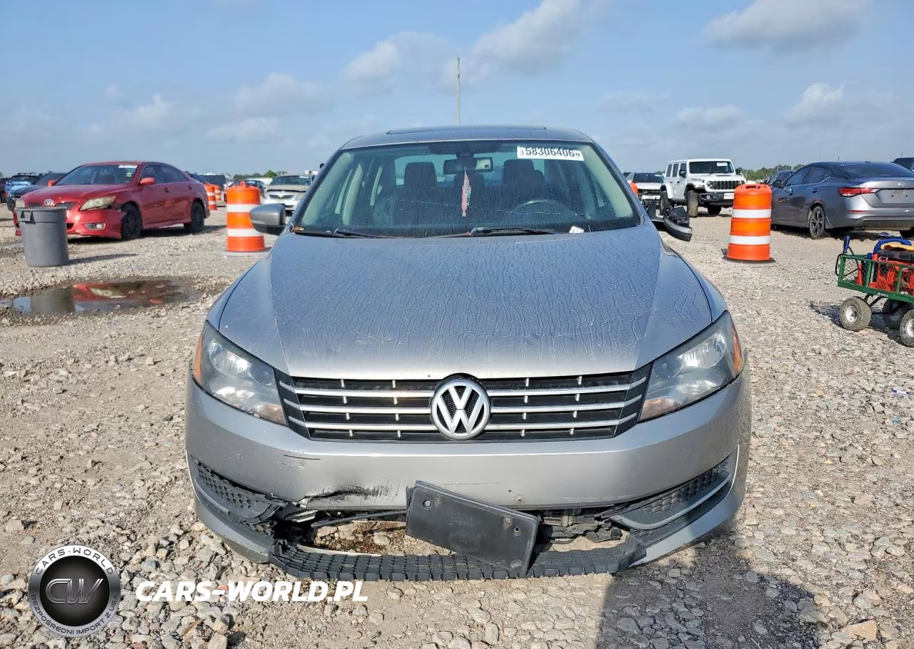2014 Volkswagen Passat Tdi VIN:1VWBN7A34EC105168 - 5