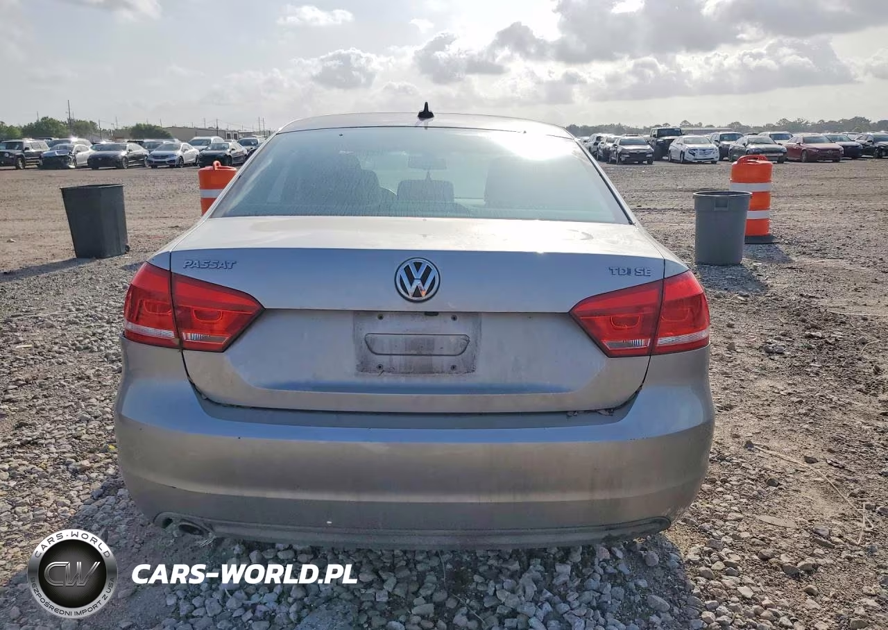 2014 Volkswagen Passat Tdi VIN:1VWBN7A34EC105168 - 6