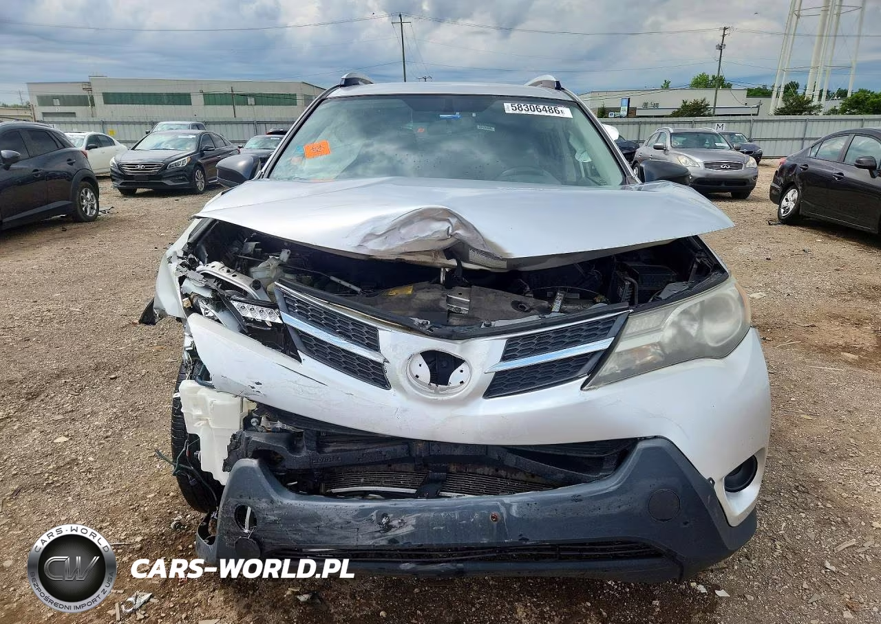 2013 Toyota Rav4 Le VIN:JTMBFREV7D5000487 - 5