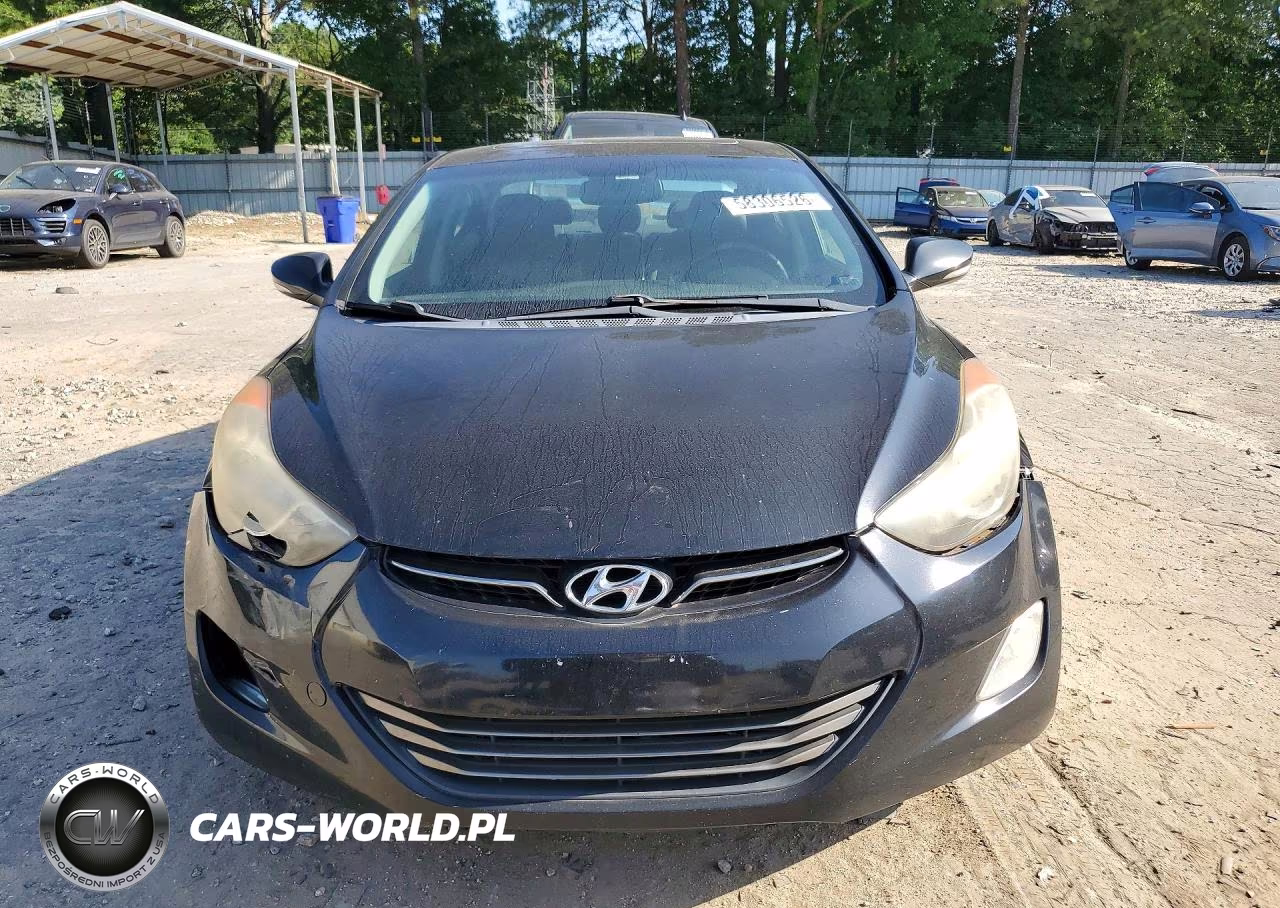 2012 Hyundai Elantra Limited VIN:KMHDH4AE6CU475818 - 5