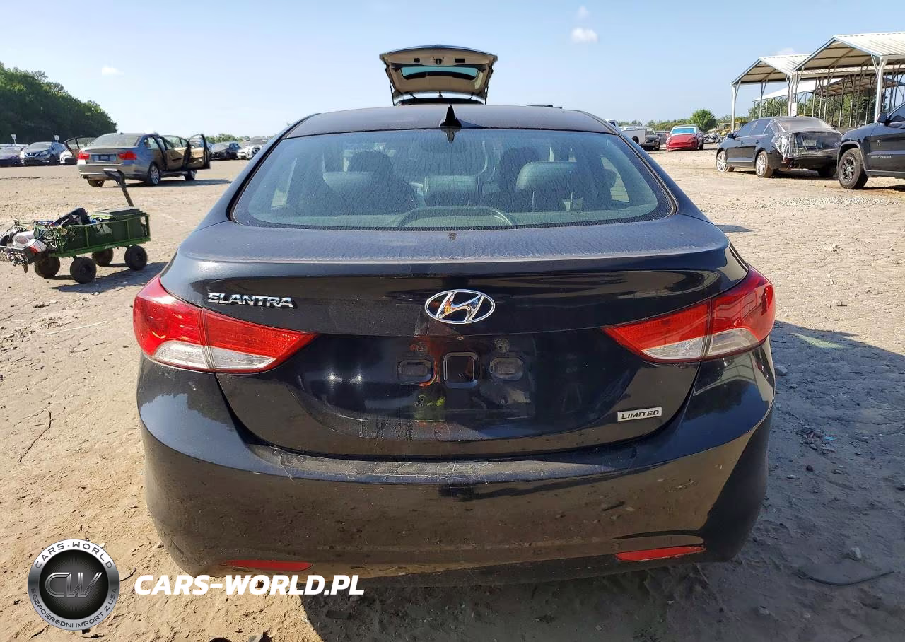 2012 Hyundai Elantra Limited VIN:KMHDH4AE6CU475818 - 6