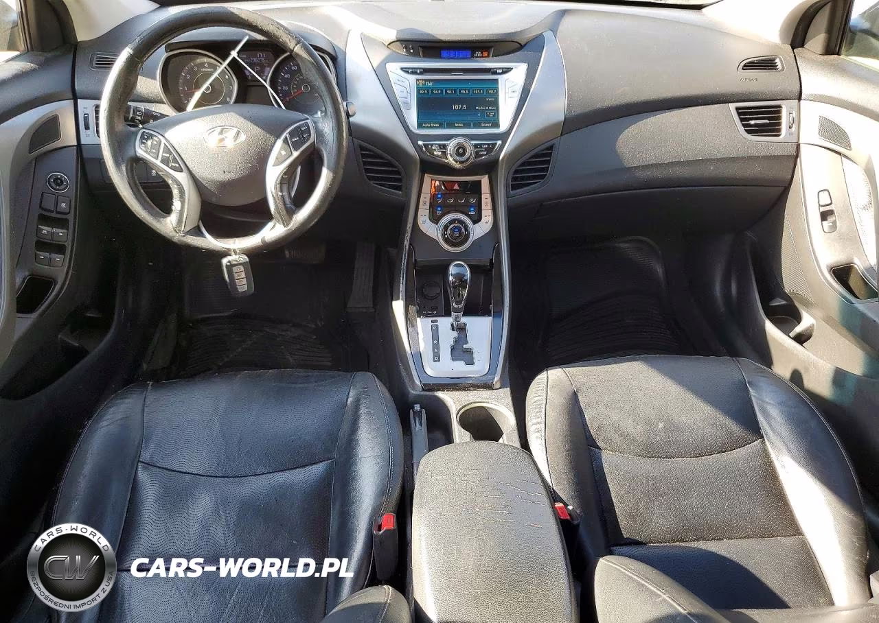 2012 Hyundai Elantra Limited VIN:KMHDH4AE6CU475818 - 8