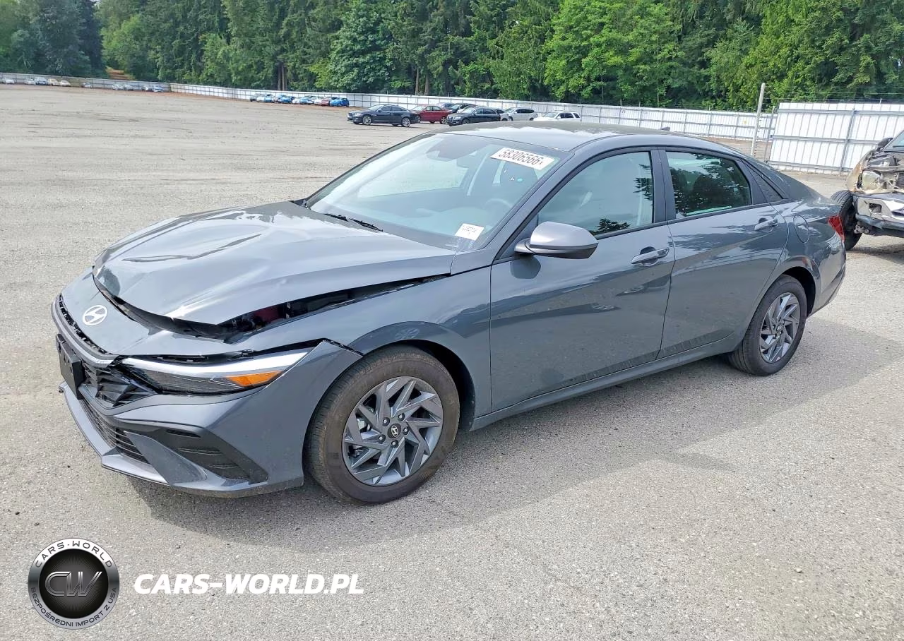 2026 Hyundai Elantra Hybrid Blue