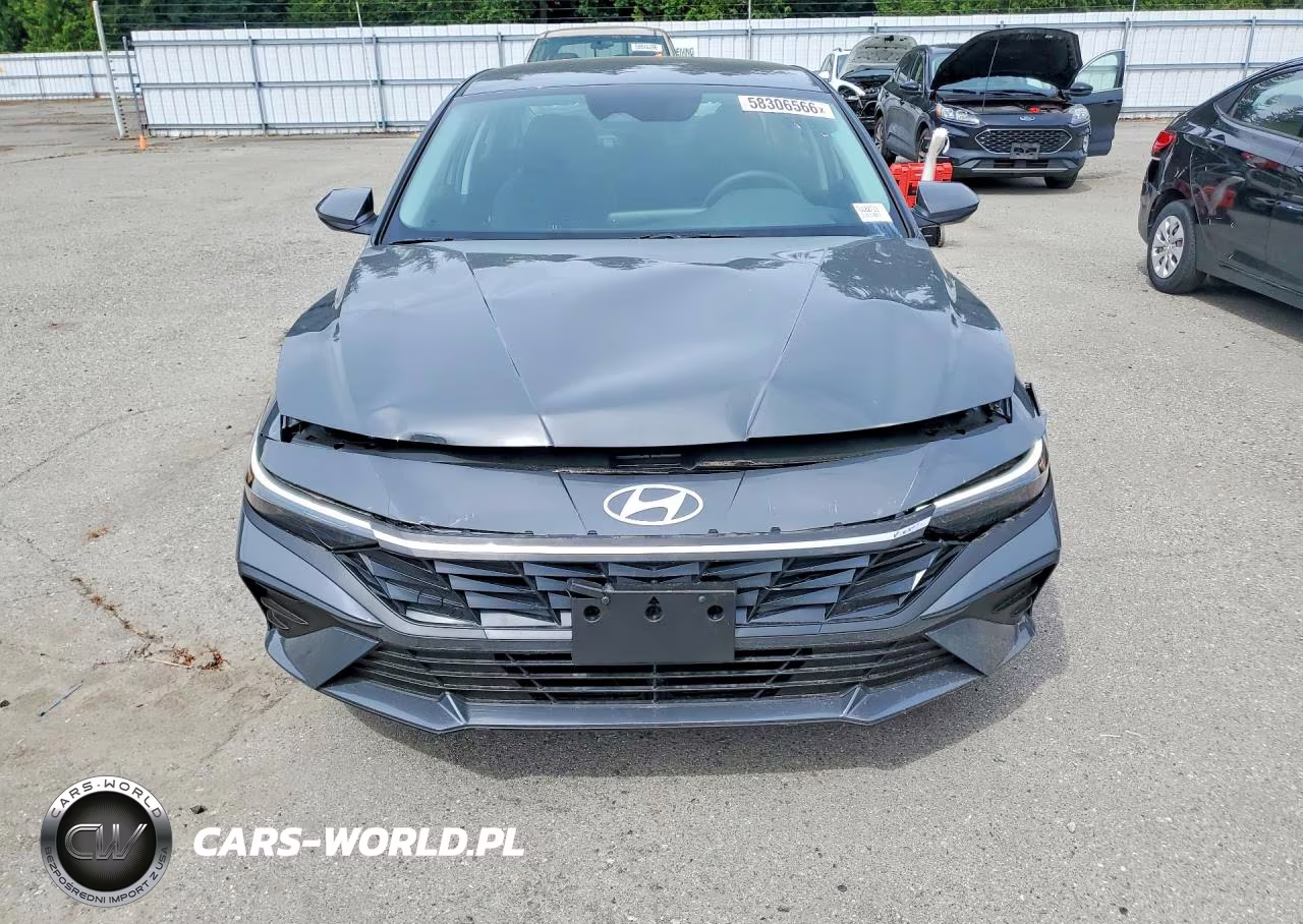 2026 Hyundai Elantra Hybrid Blue VIN:KMHLM4DJ6TU182713 - 5