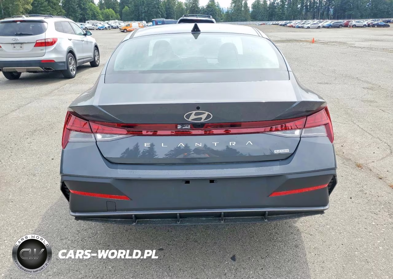 2026 Hyundai Elantra Hybrid Blue VIN:KMHLM4DJ6TU182713 - 6