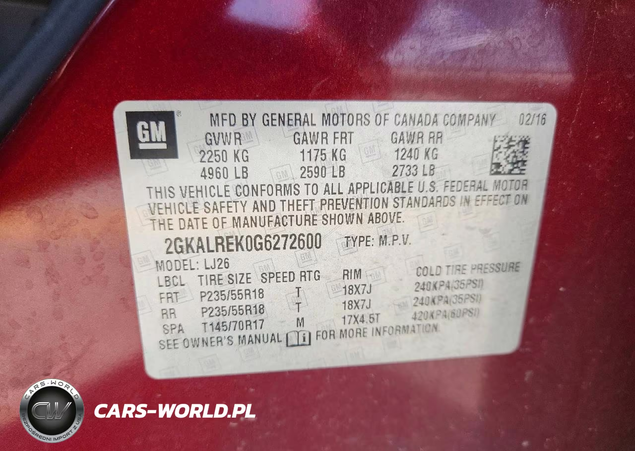 2016 GMC Terrain Denali VIN:2GKALREK0G6272600 - 14