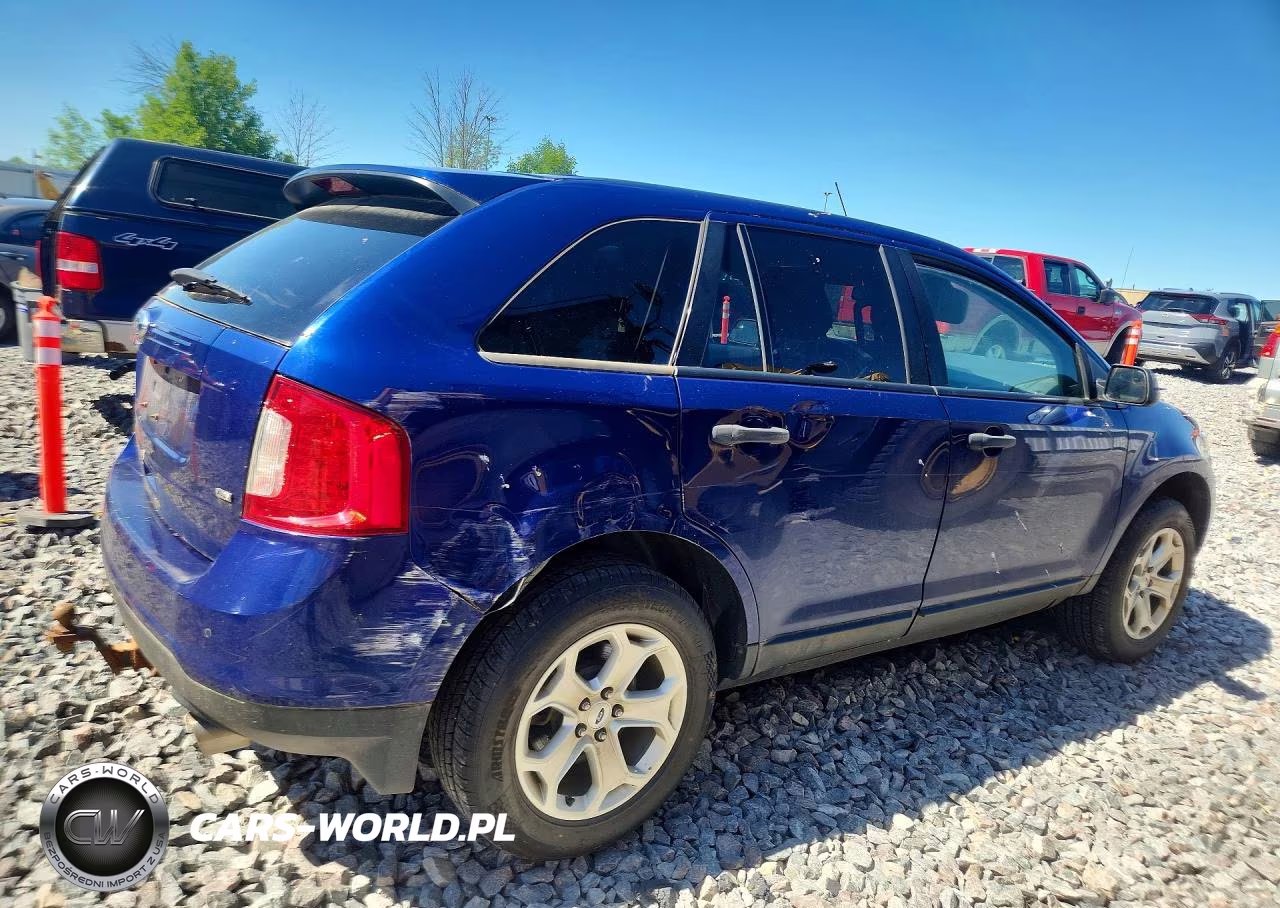 2013 Ford Edge Se VIN:2FMDK4GC1DBB35720 - 3