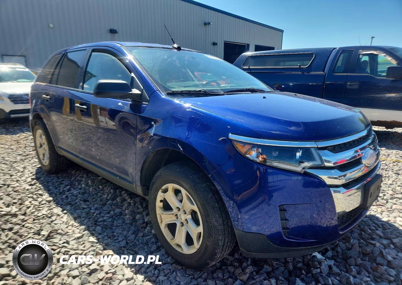 2013 Ford Edge Se VIN:2FMDK4GC1DBB35720 - 4