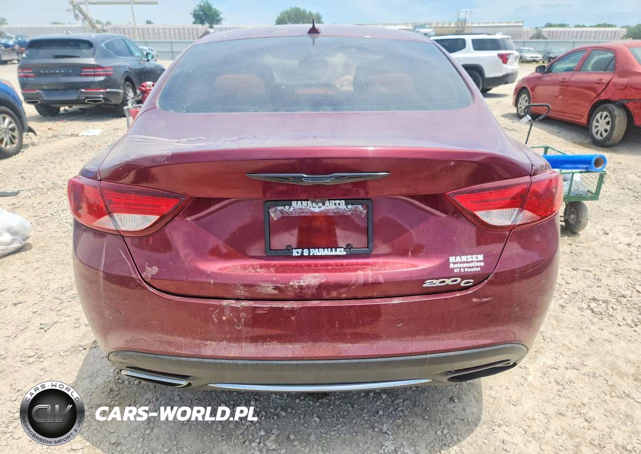 2015 Chrysler 200 C VIN:1C3CCCCG5FN572471 - 6