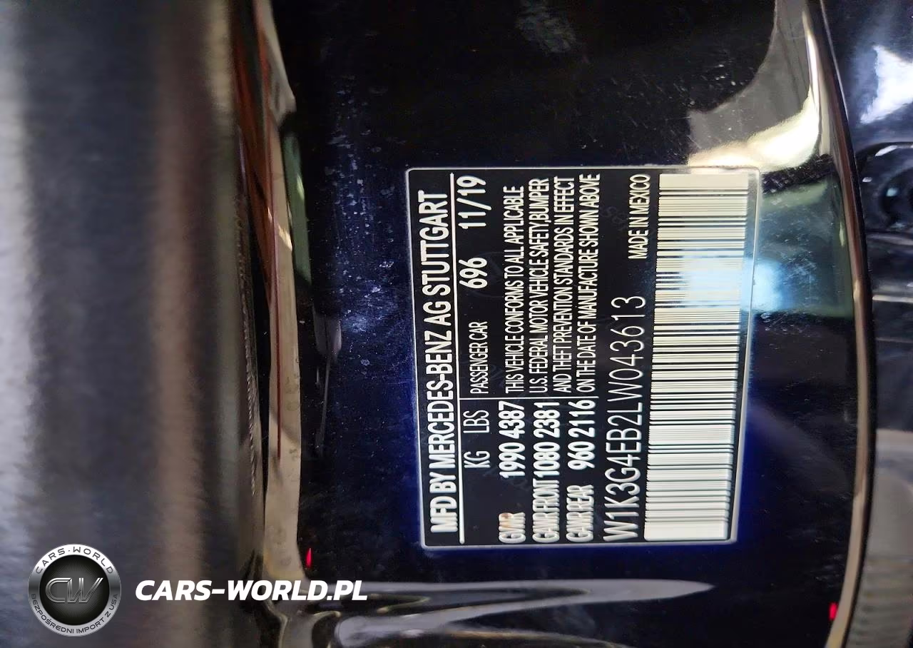 2020 Mercedes-Benz A 220 VIN:W1K3G4EB2LW043613 - 12