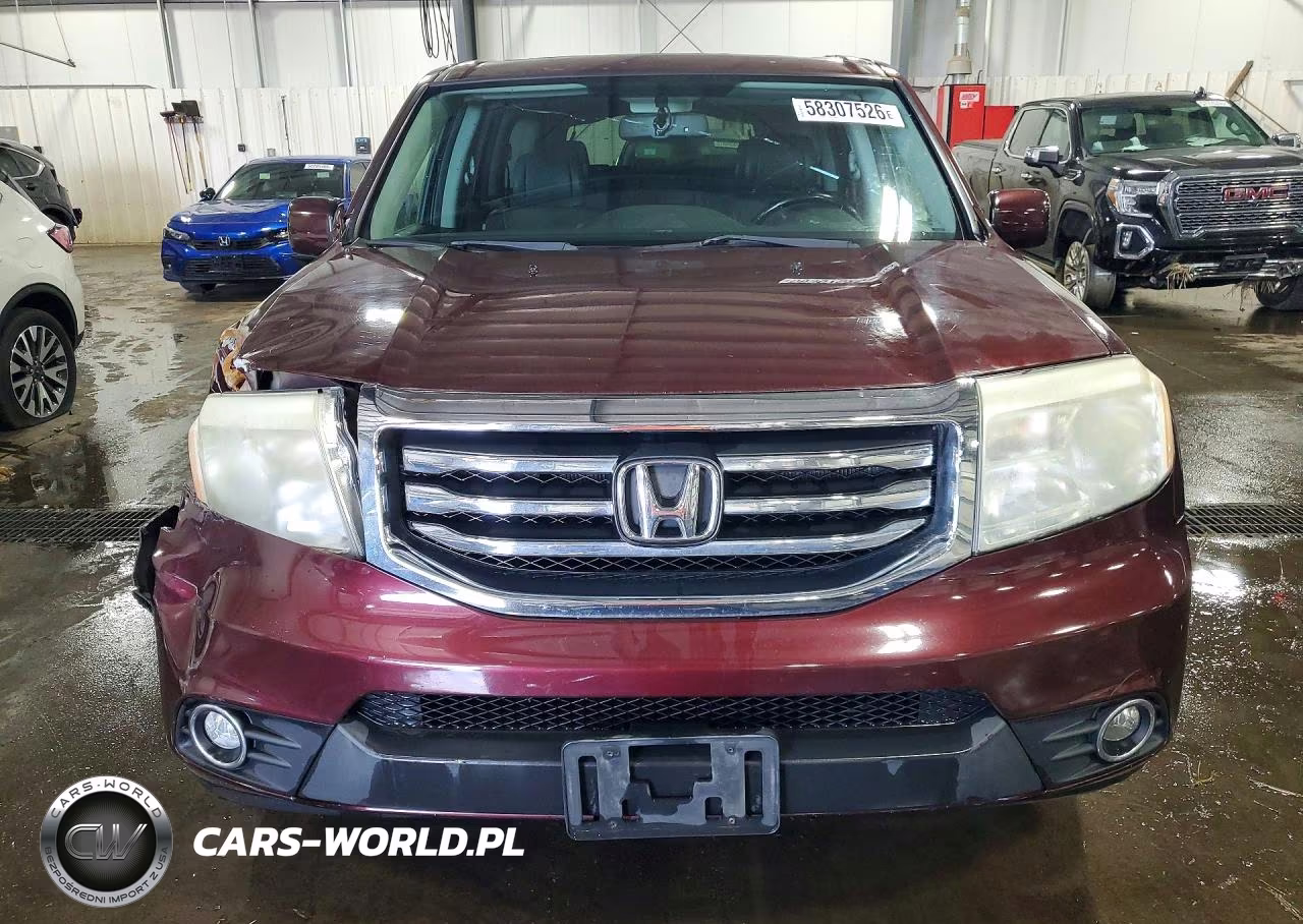 2013 Honda Pilot Exl VIN:5FNYF4H52DB083270 - 5