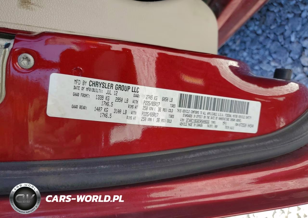2013 Chrysler Town & Country Touring VIN:2C4RC1BG8DR509666 - 14