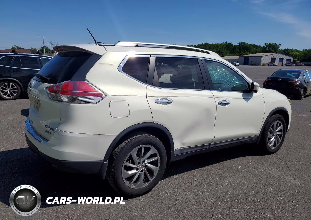 2014 Nissan Rogue Sl VIN:5N1AT2MVXEC829141 - 3