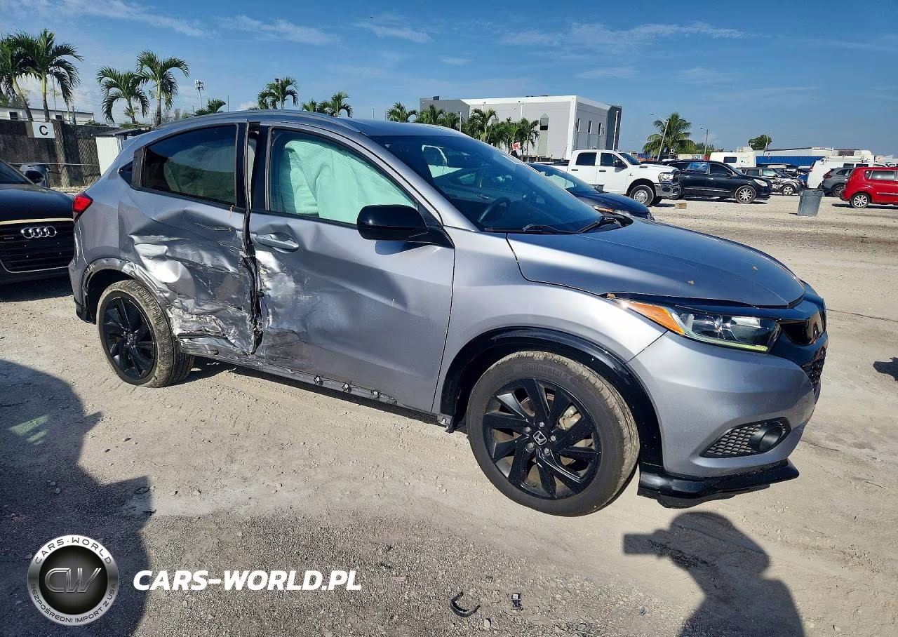 2021 Honda Hr-V Sport VIN:3CZRU5H14MM701269 - 4