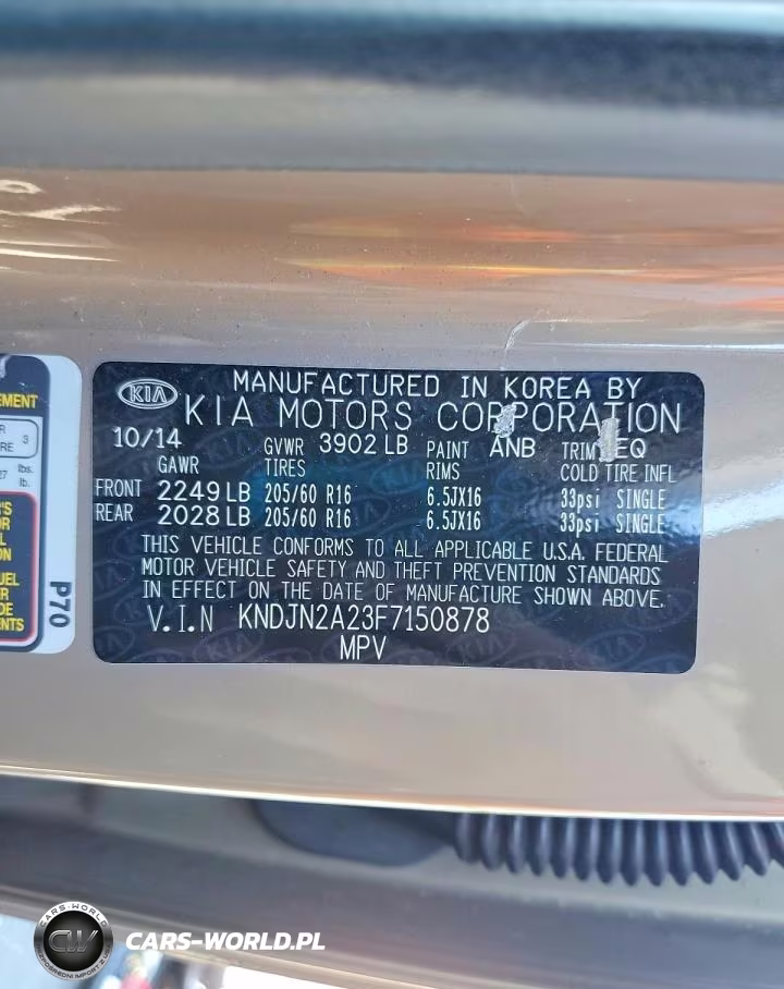 2015 Kia Soul Base VIN:KNDJN2A23F7150878 - 13