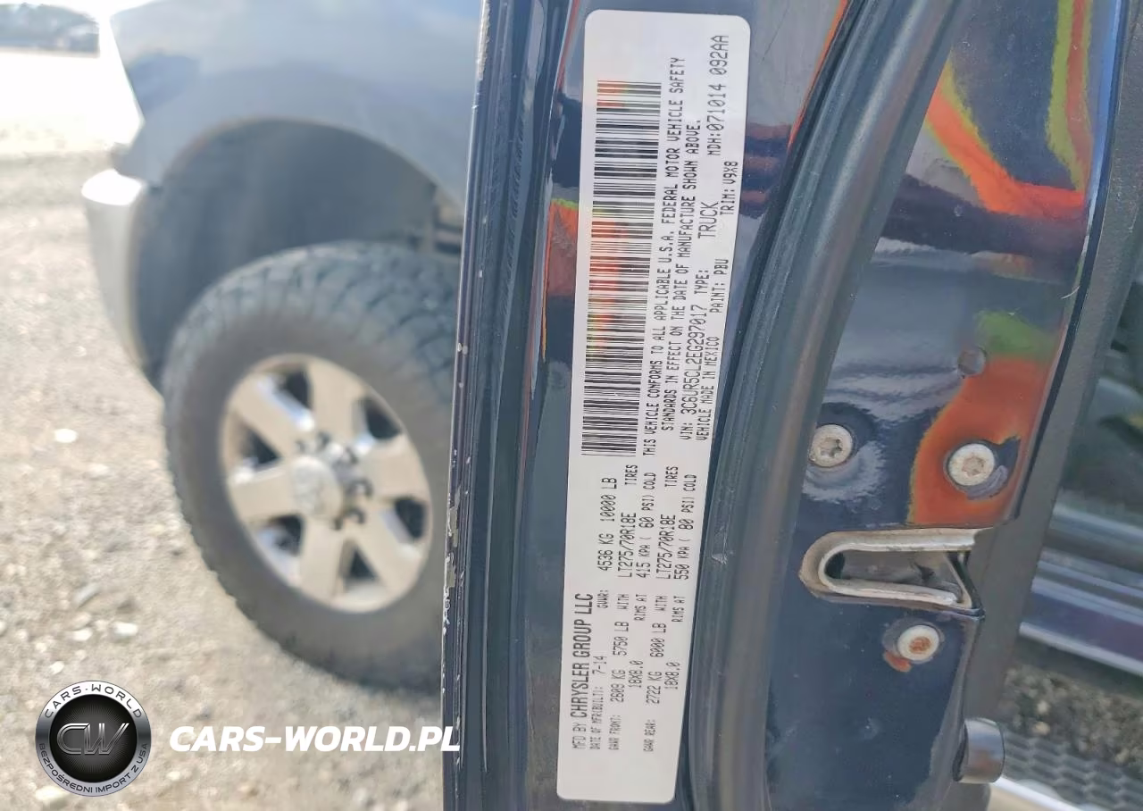 2014 Ram 2500 St VIN:3C6UR5CL2EG297017 - 12