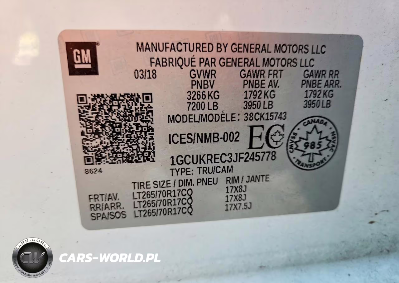 2018 Chevrolet Silverado K1500 Lt VIN:1GCUKREC3JF245778 - 12