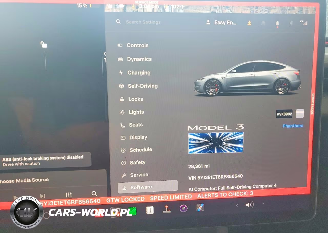 2024 Tesla Model 3 VIN:5YJ3E1ET6RF856540 - 9