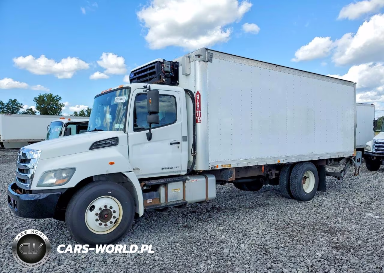 2016 Hino 258-268 Refrigerated Box Truck
