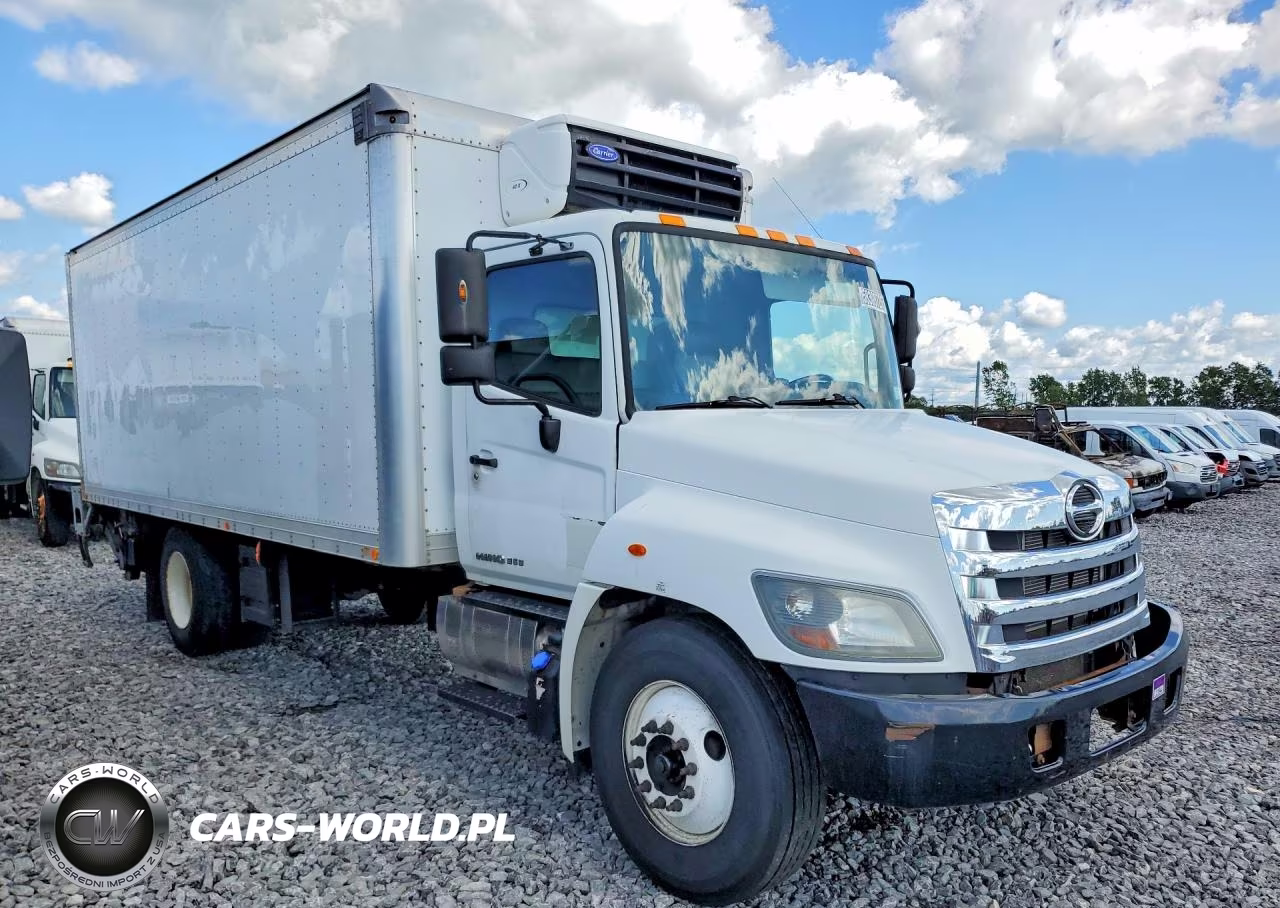 2016 Hino 258-268 Refrigerated Box Truck VIN:5PVNE8JV9G4S54941 - 4