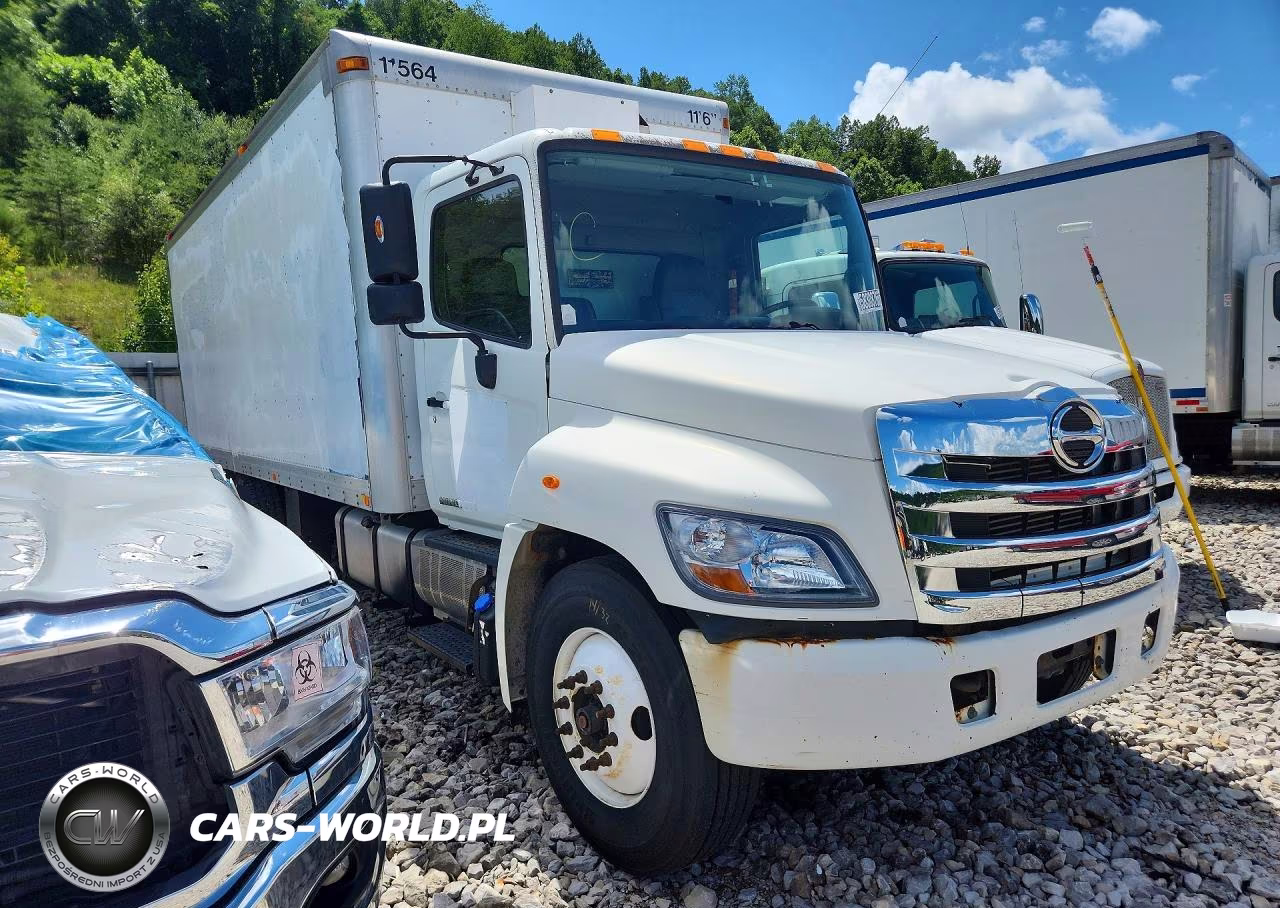 2013 Hino 258-268 Box Truck VIN:5PVNE8JP6D4S50715 - 4