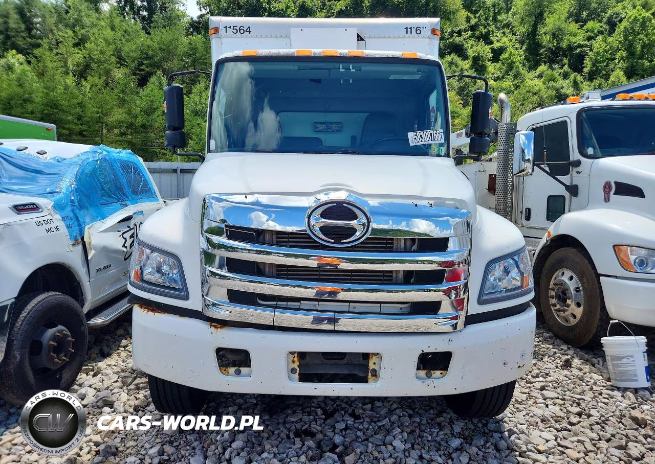 2013 Hino 258-268 Box Truck VIN:5PVNE8JP6D4S50715 - 5
