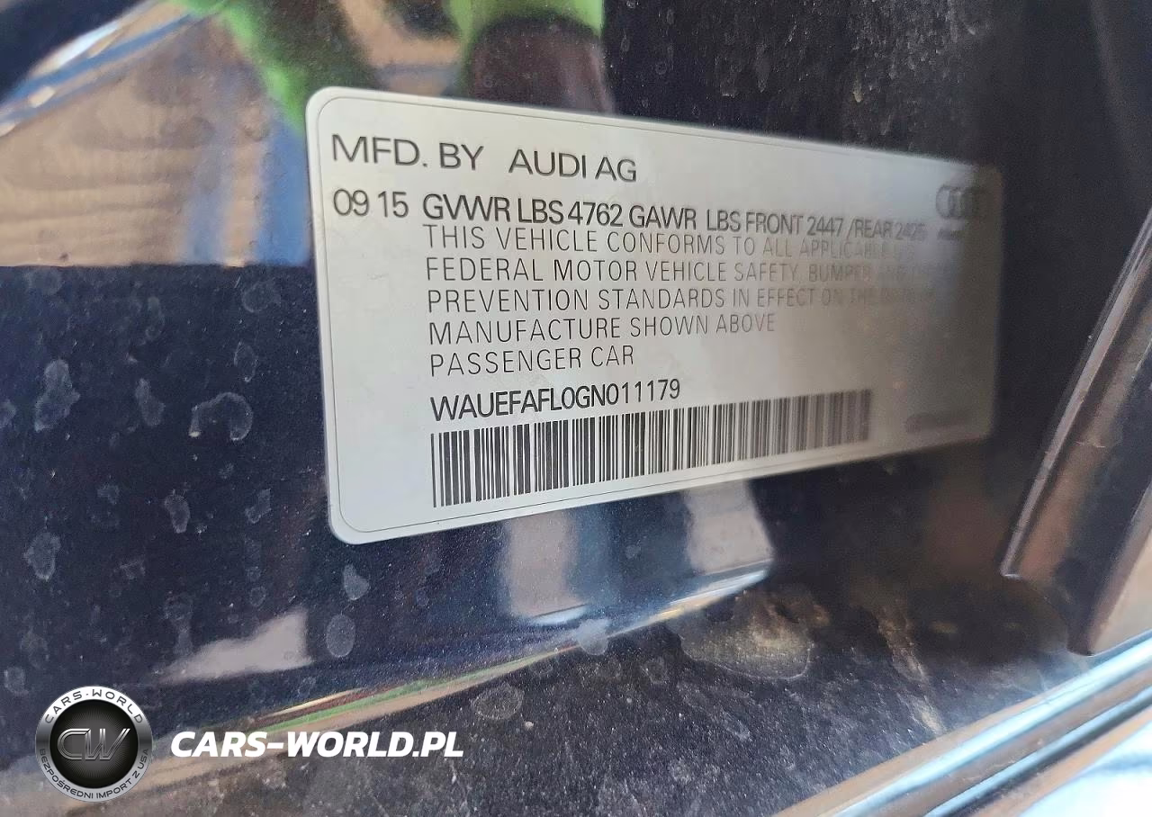 2016 Audi A4 Premium Plus S-Line VIN:WAUEFAFL0GN011179 - 13