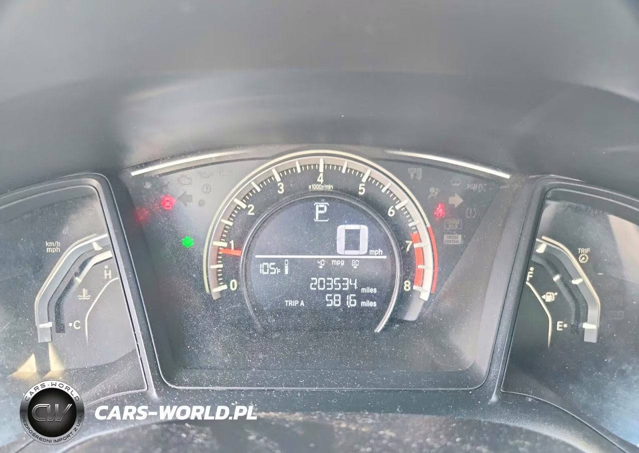 2016 Honda Civic Lx VIN:19XFC2F57GE248344 - 9