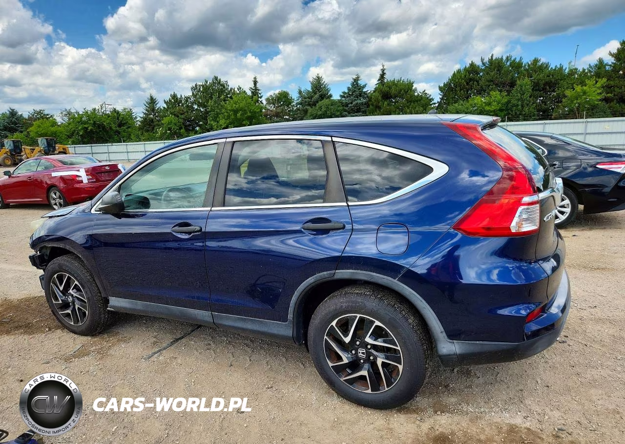 2016 Honda Cr-V Se VIN:5J6RM4H41GL114375 - 2
