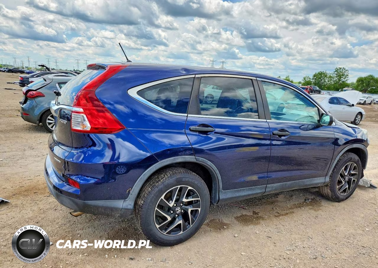 2016 Honda Cr-V Se VIN:5J6RM4H41GL114375 - 3