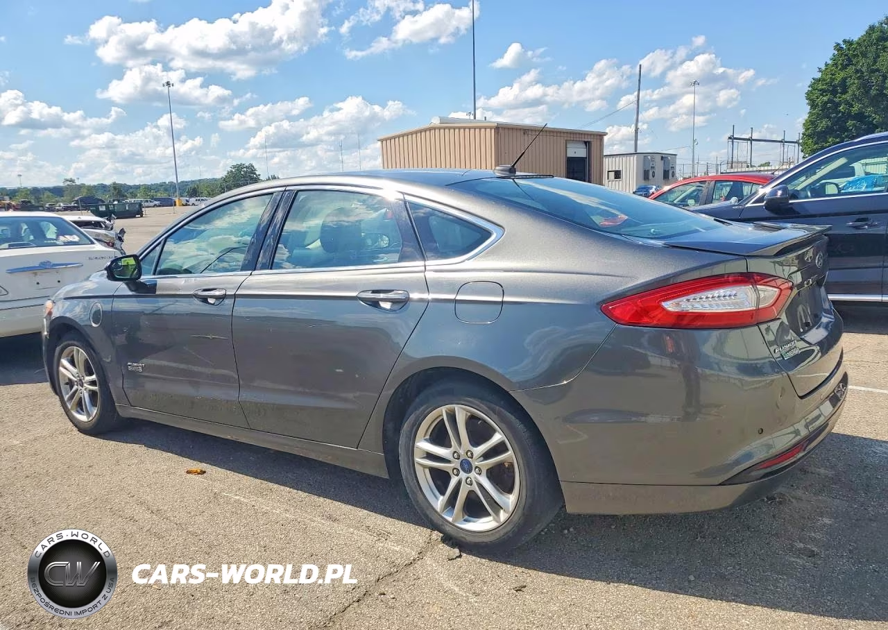 2016 Ford Fusion Titanium Phev VIN:3FA6P0SU3GR272175 - 2