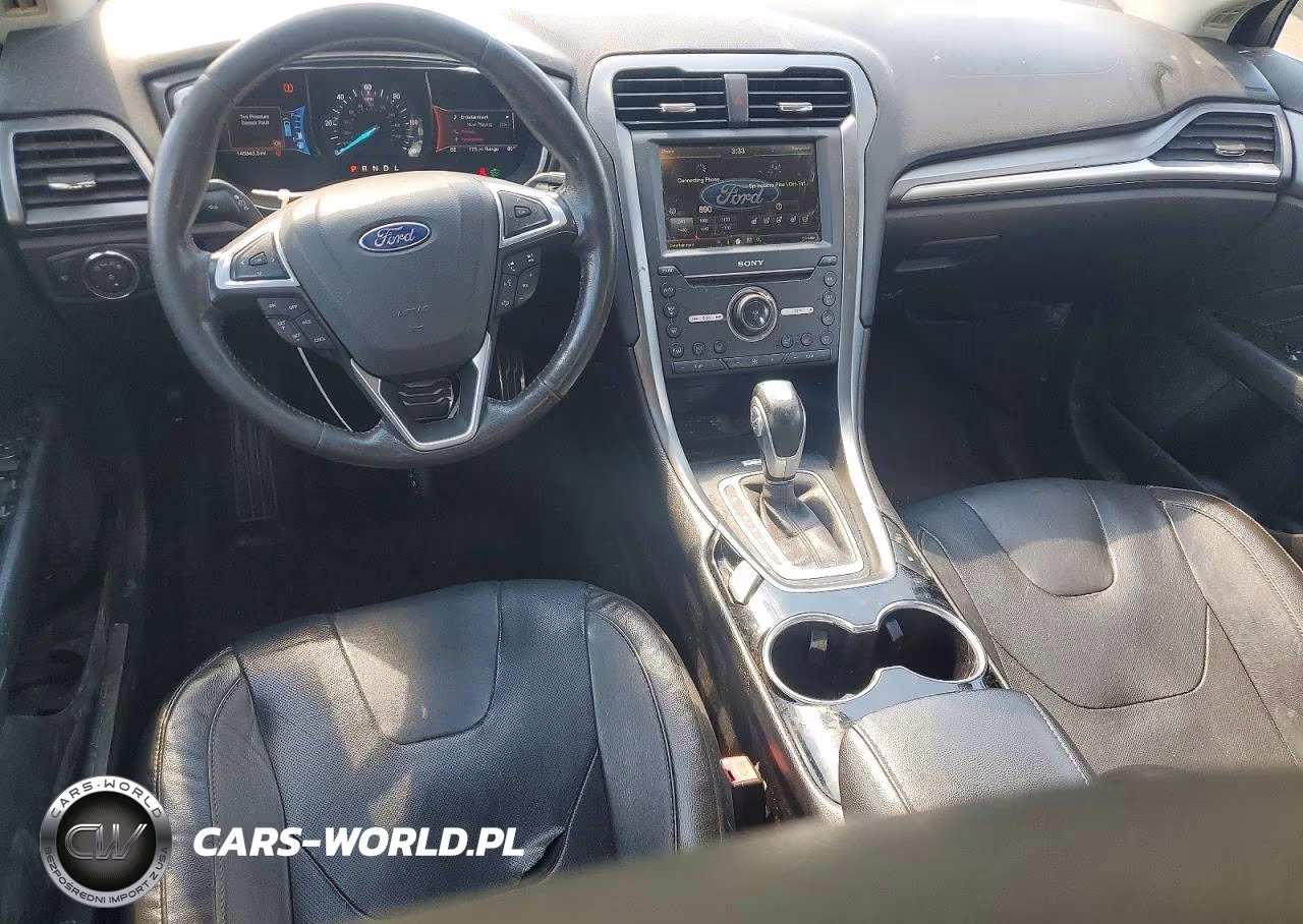 2016 Ford Fusion Titanium Phev VIN:3FA6P0SU3GR272175 - 8