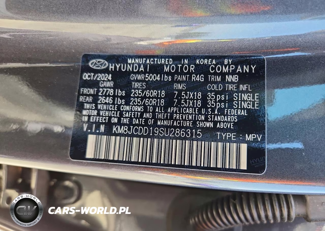 2025 Hyundai Tucson Sel Convenience VIN:KM8JCDD19SU286315 - 13