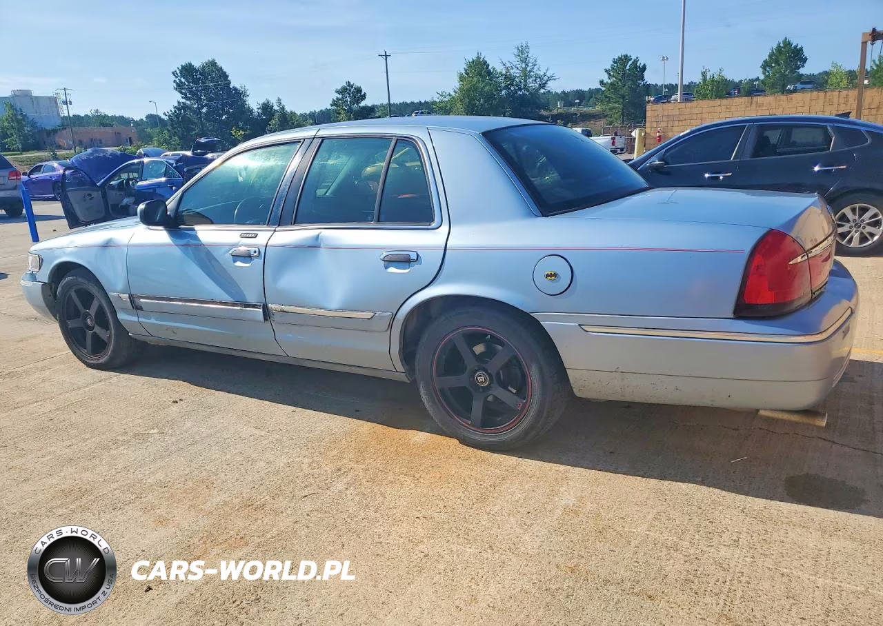 2001 Mercury Grand Marquis Gs VIN:2MEFM74W81X613961 - 2