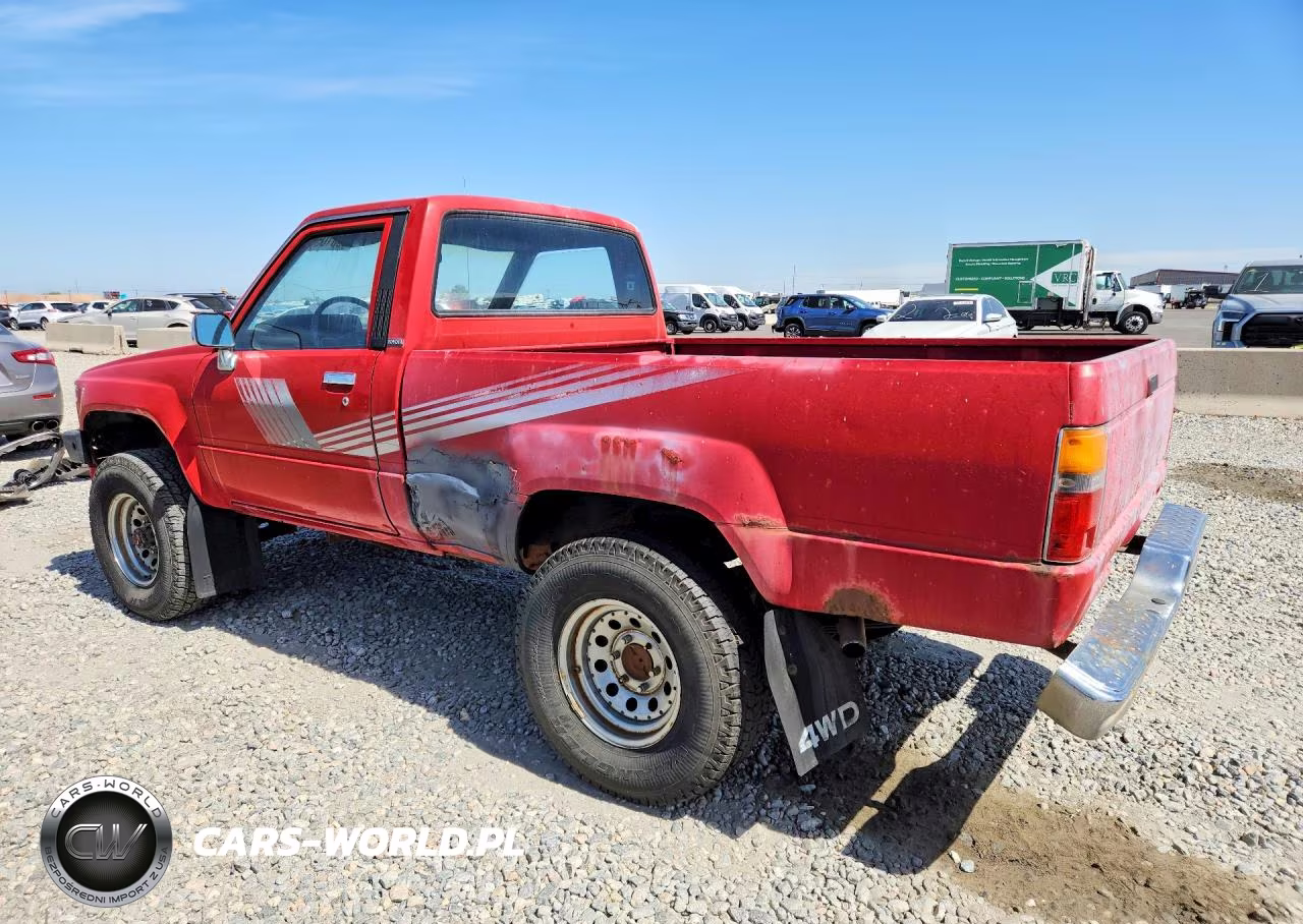 1987 Toyota Pickup Rn63 Std VIN:JT4RN63R0H0114971 - 2